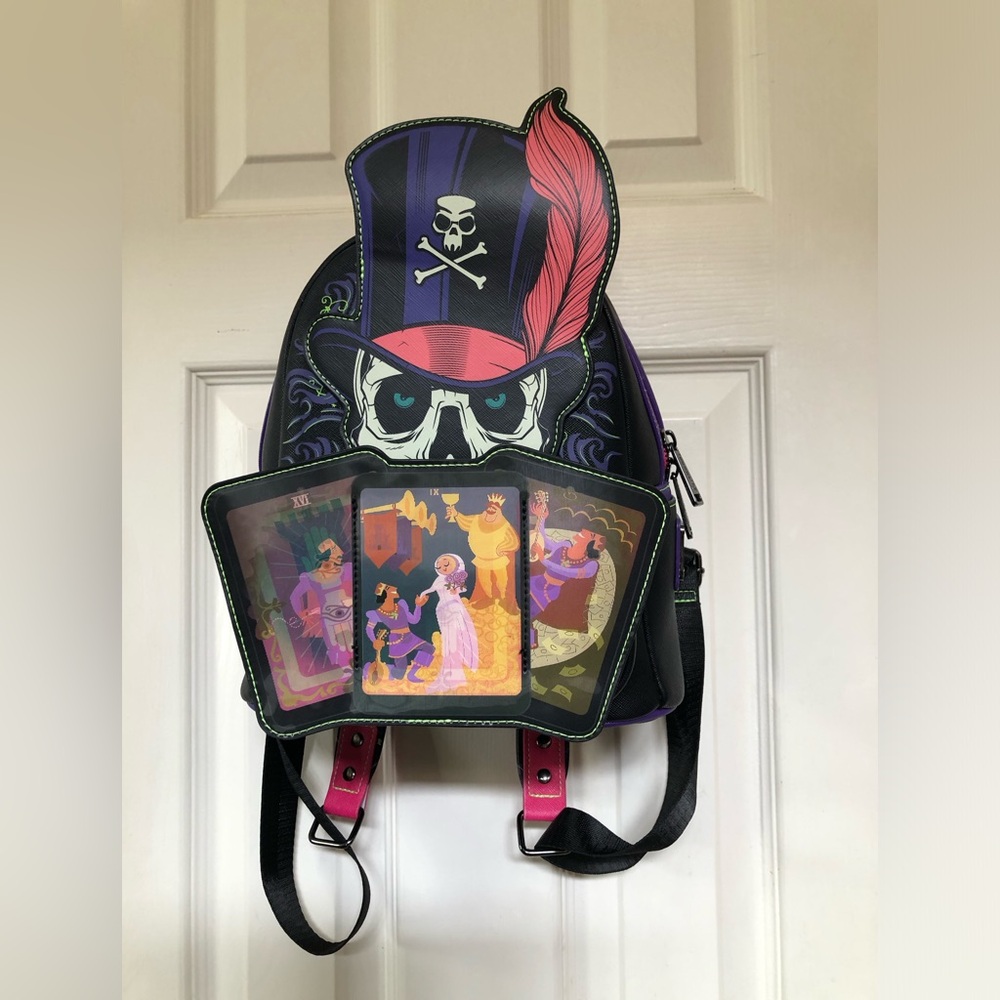 Disney Princess and the Frog Dr. Facilier LOUNGEFLY Lenticular Mini Backpack